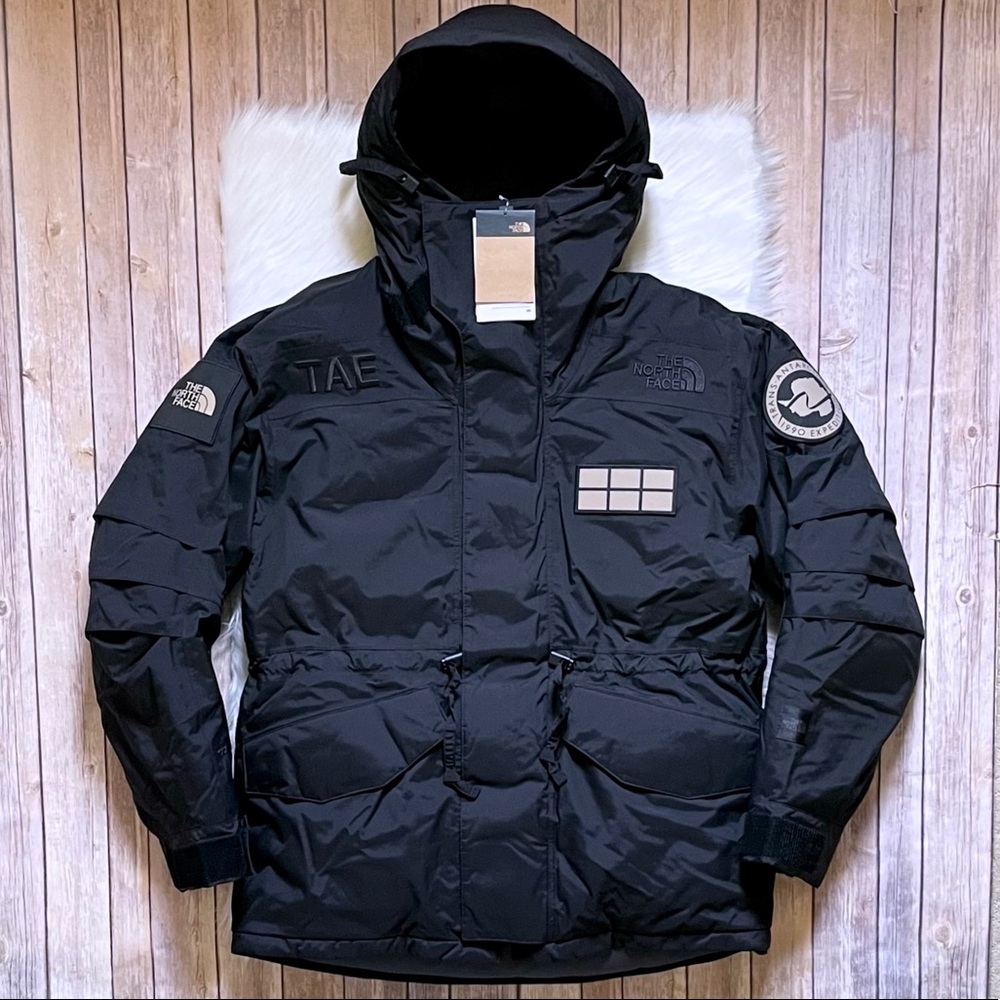 The North Face Men's Black Hooded Parka Jacket